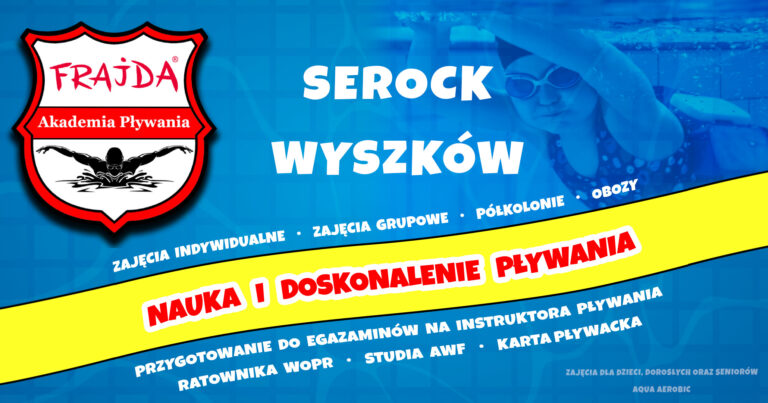 Serock – nauka i doskonalenie pływania