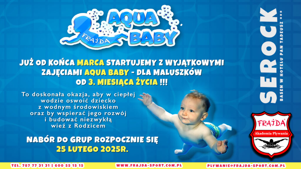 NOWOŚĆ!!! AQUA BABY W SEROCKU